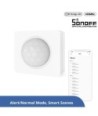 GloboStar® 80064 SONOFF PIR3-RF – Smart 433MHZ RF PIR Motion Sensor 6m-110° Detection